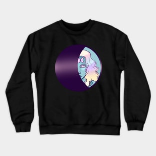 (Wo)Man in the Moon Crewneck Sweatshirt